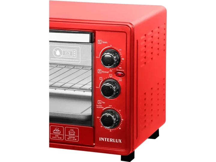 Духовка настільна INTERLUX ILEO-0038R - изображение 3