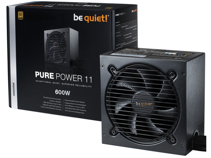 Блок живлення Be quiet! Pure Power 11 500W (BN293) - изображение 2