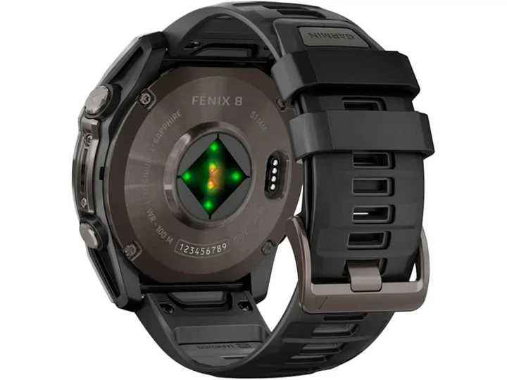 Спортивний годинник Garmin Fenix 8 51mm AMOLED Sapphire Carbon Gray DLC Titanium w. Black/Pebble Gray S. Band (010-02905-20/21) - Фото 10 Спортивний годинник Garmin Fenix 8 51mm AMOLED Sapphire Carbon Gray DLC Titanium w. Black/Pebble Gray S. Band (010-02905-20/21) - изображение 10