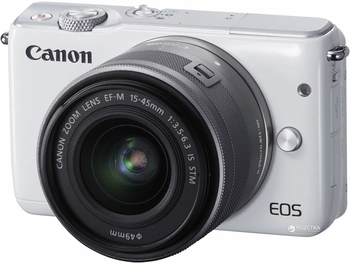 Фотоапарат Canon EOS M10 15-45mm IS STM Kit White (0922C040