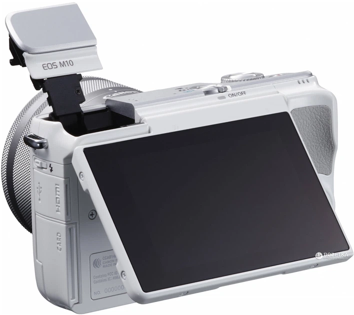 Фотоапарат Canon EOS M10 15-45mm IS STM Kit White (0922C040