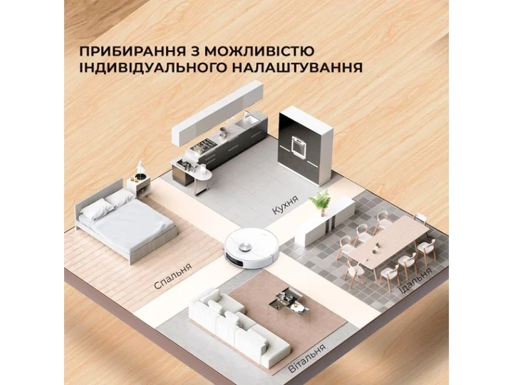 Робот-пилосос з вологим прибиранням Dreame Bot L10 PRIME (RLL11GC) - изображение 6