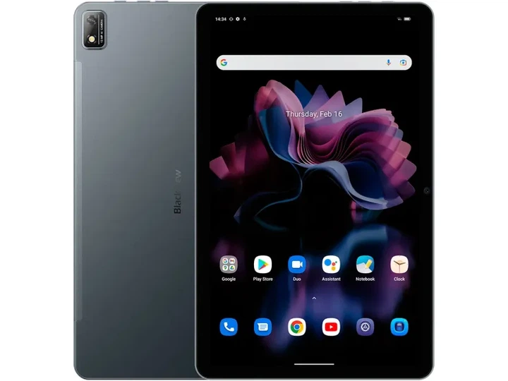 Планшет Blackview Tab 16 8/256GB Gray - Фото 1 Планшет Blackview Tab 16 8/256GB Gray - изображение 1