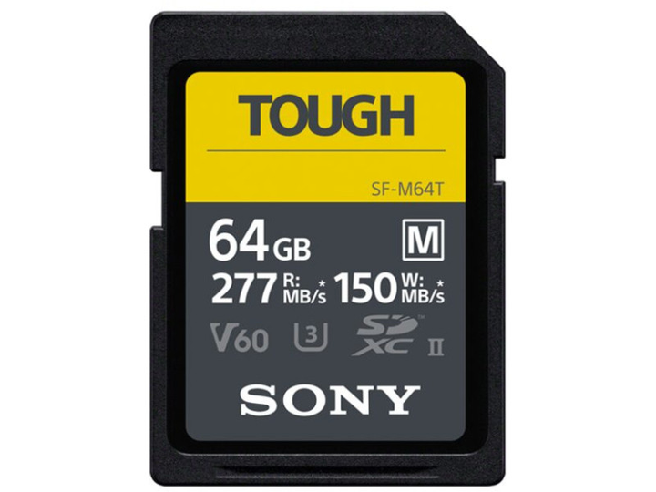 Карта пам'яті Sony 64GB SDXC C10 UHS-II U3 V60 Tough (SFM64T.SYM) - изображение 1