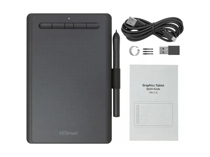 Графічний планшет HiSmart WP9622 Bluetooth (HS081324) - Фото 3 Графічний планшет HiSmart WP9622 Bluetooth (HS081324) - зображення 3