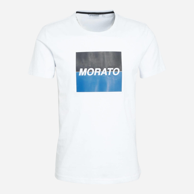 Футболка чоловіча Antony Morato MMKS01992FA100144-1000 XL Біла (8052136096824) - зображення 3