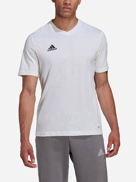 Футболка чоловіча Adidas ENT 22 Tee HC0452 M Біла (4065418933681) - зображення 1