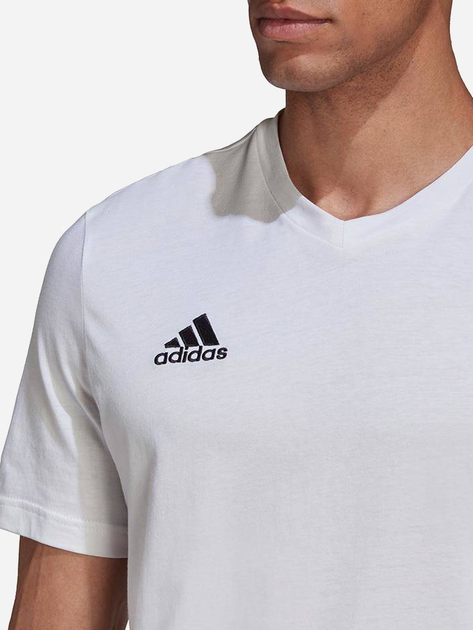 T-shirt męski adidas ENT 22 Tee HC0452 2XL Biały (4065418933513) - obraz 4