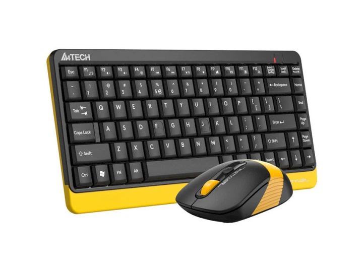 Комплект: клавіатура і миша A4Tech Fstyler FG1110 Bumblebee - изображение 2