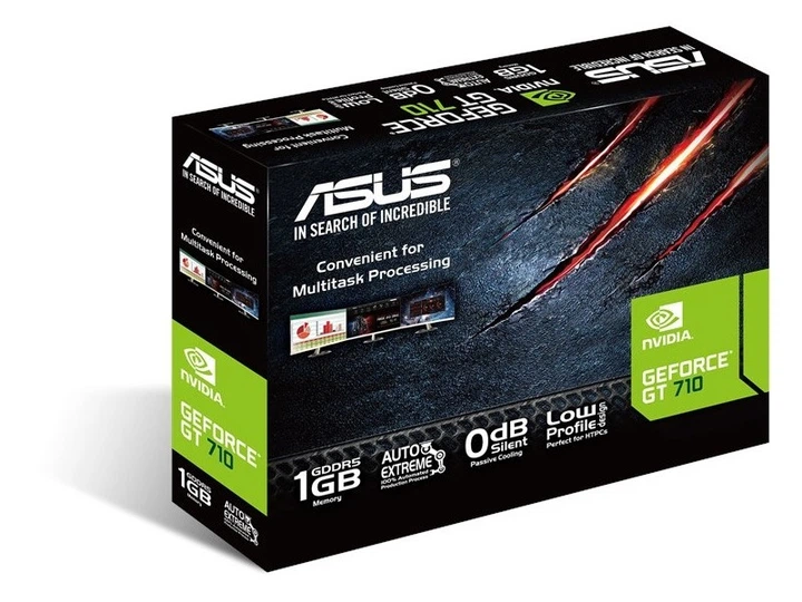 Відеокарта Asus GeForce GT 710 (GT710-SL-2GD5) - Фото 5 Відеокарта Asus GeForce GT 710 (GT710-SL-2GD5) - изображение 5