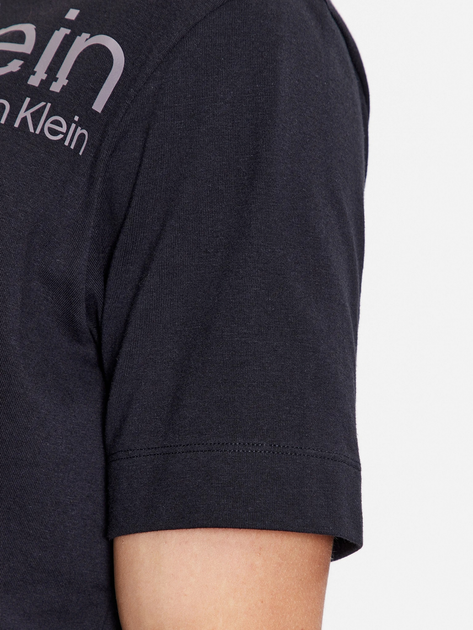 Футболка чоловіча Calvin Klein 00GMF3K141-BAE XS Чорна (8720108331975) - зображення 4