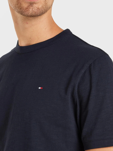 Футболка чоловіча Tommy Hilfiger MW0MW33573-DW5 XL Синя (8720645688570) - зображення 3