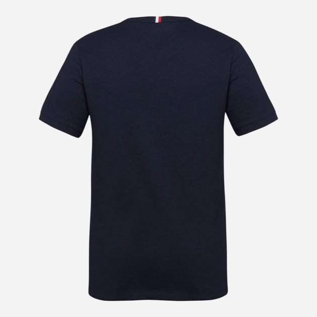 Футболка чоловіча Tommy Hilfiger MW0MW33573-DW5 L Синя (8720645688389) - зображення 5