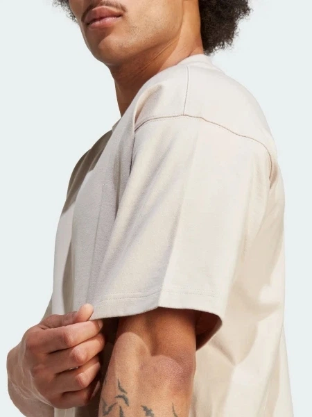 T-shirt męski adidas IM4387 L Beżowy (4066761150756) - obraz 5