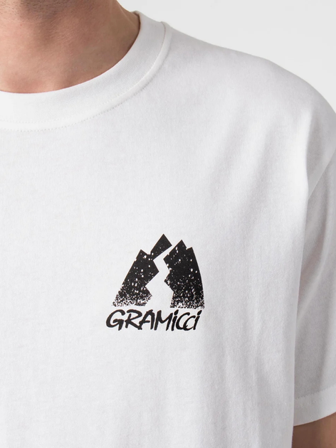 Футболка чоловіча Gramicci G3FU-T065-WHITE M Біла (195612547163) - зображення 3
