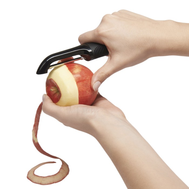 Овочечистка Oxo Good Grips пряма двостороння чорна (00719812200811) - зображення 7