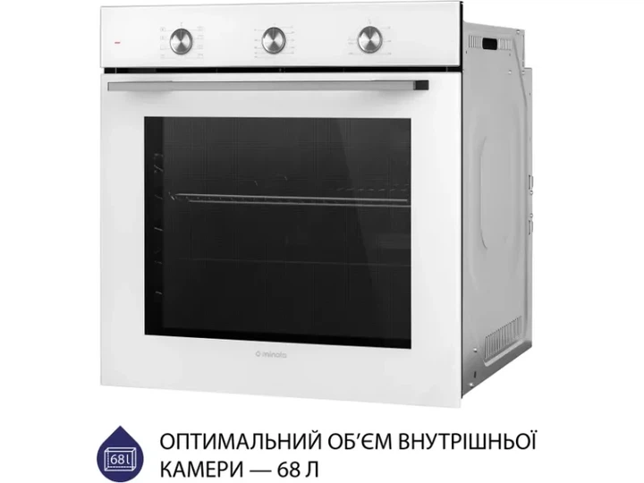 Духовка електрична Minola EO 684 WH - зображення 4