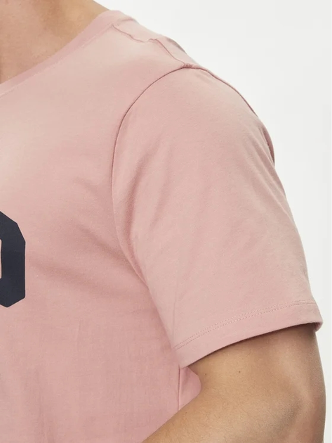 T-shirt męski bawełniany długi GAP 856659-07 M Jasnoróżowy (1200132704244) - obraz 5