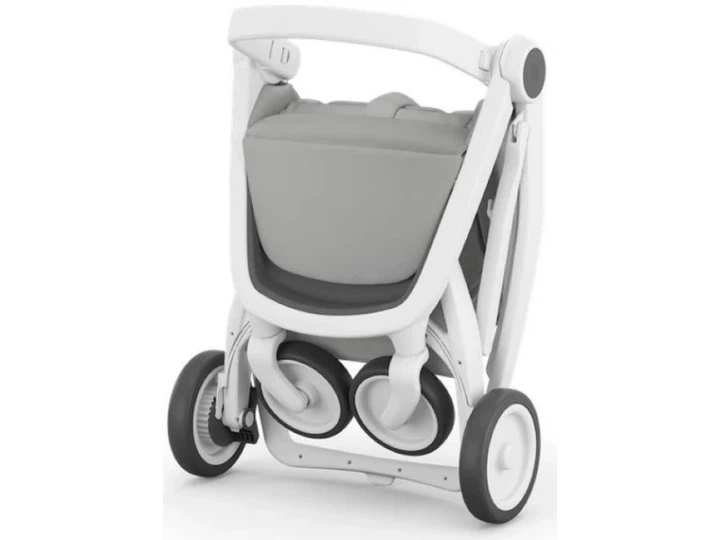 Прогулянкова коляска Greentom Classic Grey-White (8718858972302) - изображение 4