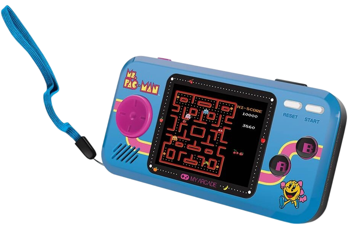 Ретро консоль My Arcade Pocket Player MS Pacman 3 игры DGUN-3242
