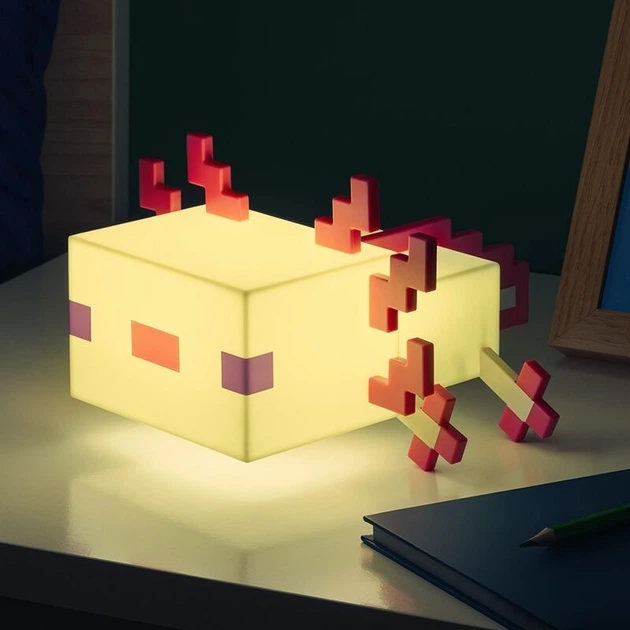 Lampa Paladone Minecraft Axolotl Light (5056577714920) - obraz 7