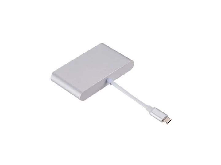 Адаптер Dynamode Multiport USB 3.1 Type-C to HDMI-RJ45 - Фото 5 Адаптер Dynamode Multiport USB 3.1 Type-C to HDMI-RJ45 - изображение 5
