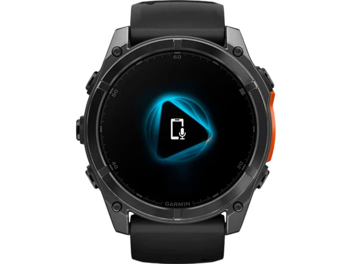Спортивний годинник Garmin Fenix 8 51mm AMOLED Slate Gray with Black Silicone Band (010-02905-00) - изображение 3