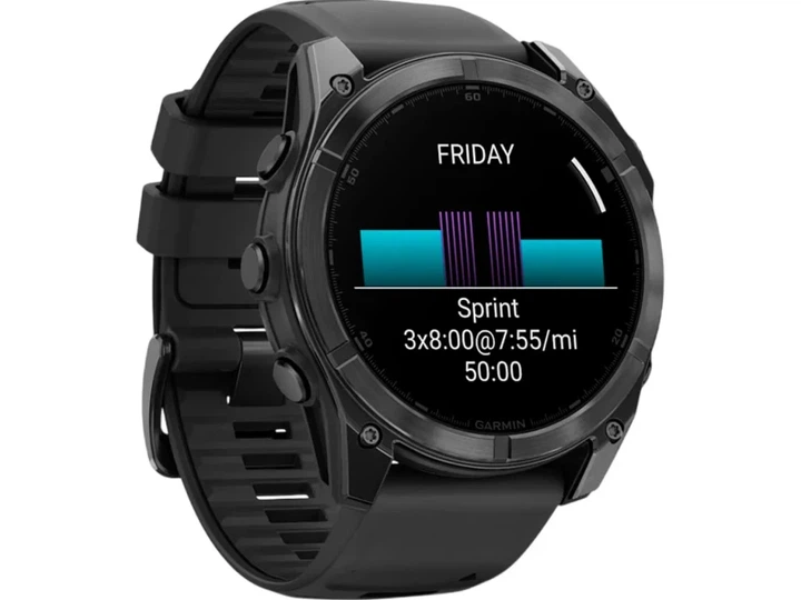 Спортивний годинник Garmin Fenix 8 51mm AMOLED Slate Gray with Black Silicone Band (010-02905-00) - изображение 10