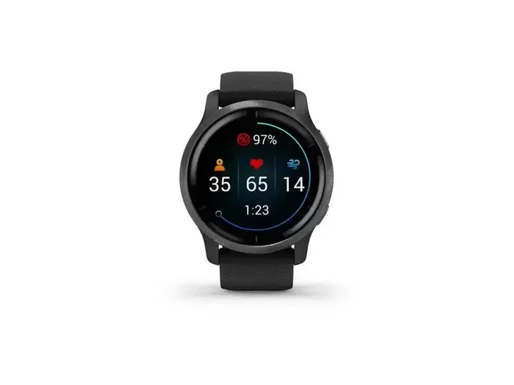 Смарт-годинник Garmin Venu 2 Slate Stainless Steel Bezel with Black Case and Silicone Band (010-02430-11/01) - изображение 8