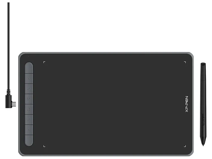 Графічний планшет XP-Pen Deco LW Black - Фото 6 Графічний планшет XP-Pen Deco LW Black - изображение 6