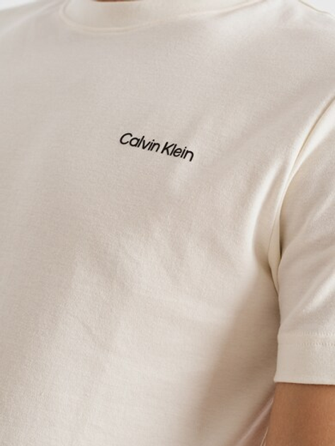 Koszulka męska bawełniana Calvin Klein K10K109894-YAT M Biała (8720109994032) - obraz 5