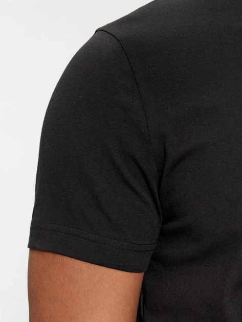 Футболка бавовняна чоловіча Calvin Klein K10K112724-BEH 2XL Чорна (8720109014488) - зображення 5
