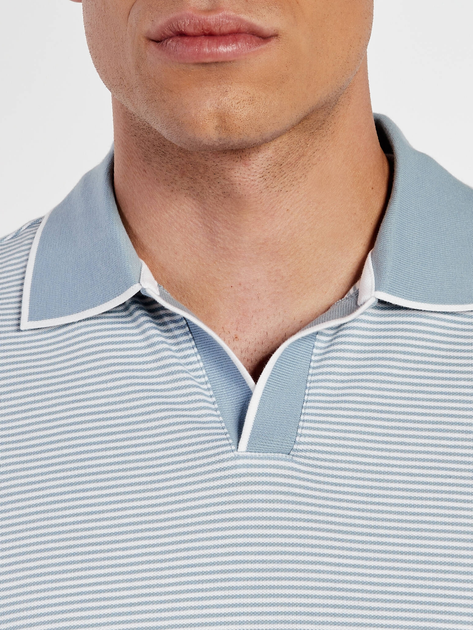Koszulka polo męska Michael Kors mkocr451yodh9-436 XL Niebieska (197005098627) - obraz 4