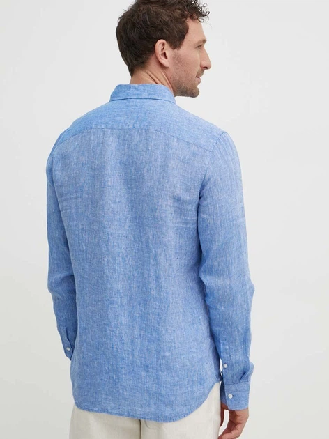 Koszula męska Michael Kors mkocs4400h4yt-497 L Niebieska (197005109989) - obraz 2