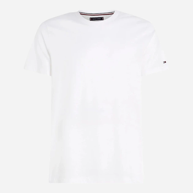 Koszulka męska bawełniana długa Tommy Hilfiger thmw0mw31526ybr M Biała (8720646347797) - obraz 5