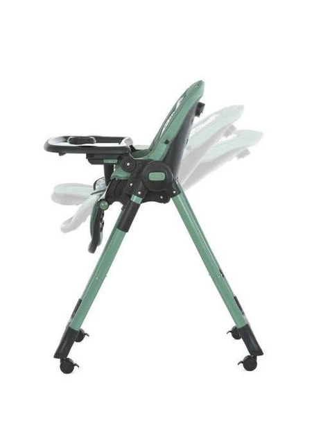 Стульчик ME 1037-B CRYSTAL Green (1шт) для кормления EL Camino - изображение 6