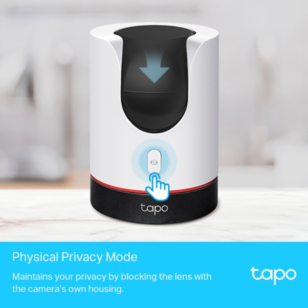 Панорамная домашняя Wi-Fi камера TP-LINK Tapo C225 беспроводная Белый с черным - изображение 2