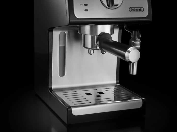 Ekspres do kawy kolbowy Delonghi ECP35.31.BK Silver - obraz 7