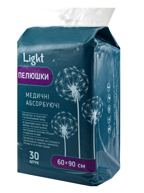 Одноразові пелюшки Light 90x60 см, 30 шт - зображення 3