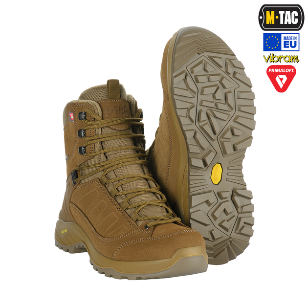 Ботинки M-Tac Tactical winter boots Coyote 44 2J0401MTOLV003-44 - зображення 1