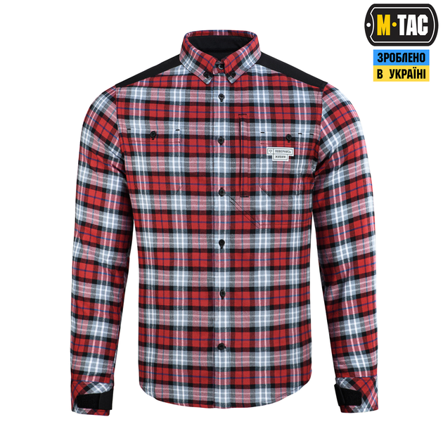 Сорочка Повернись Живим M-Tac Redneck Cotton Shirt Red XL/R 20105033-XL/R - зображення 2