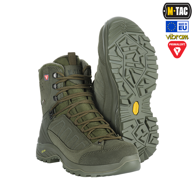 Черевики M-Tac Tactical winter boots Green 41 2J0401MTOLV001-41 - зображення 1