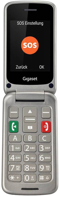 Telefon komórkowy Gigaset GL590 Silver (S30853-H1178-R101) - obraz 1