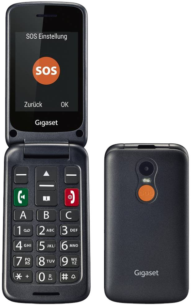 Telefon komórkowy Gigaset GL590 Black (S30853-H1178-R102) - obraz 4