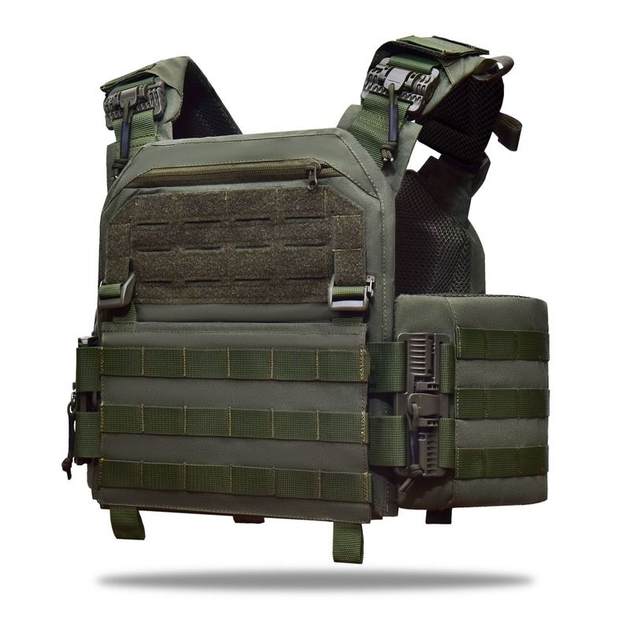 Плитоноска под плиты XL GigMilitary MPS М8 PRO Ranger Green - изображение 1