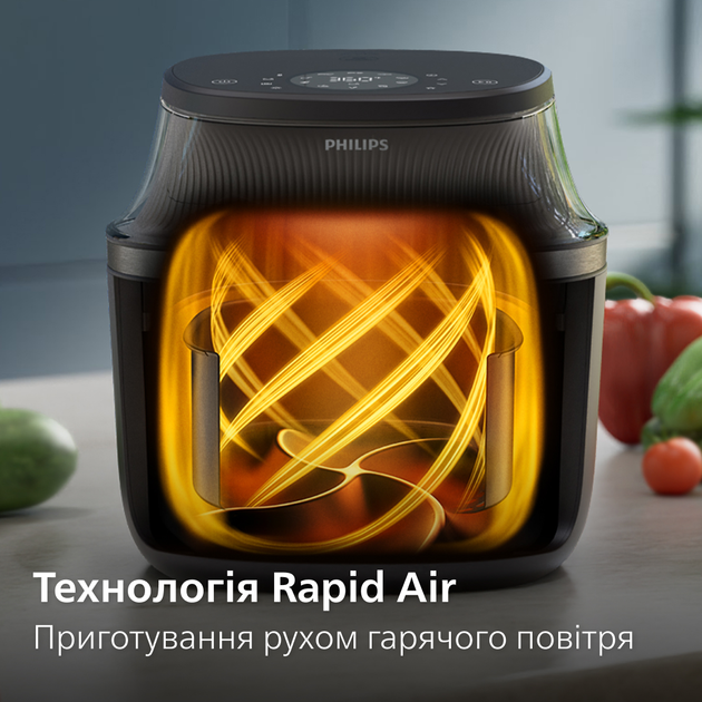 Мультипечь PHILIPS Series 3000 Ovi NA321/00 - изображение 4