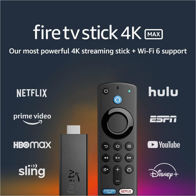 Fire TV Stick 4K 8GB Wi-Fi6 第2世代 Медиаплеер Amazon Fire TV Stick 4К Max 2/8GB 2nd Generation