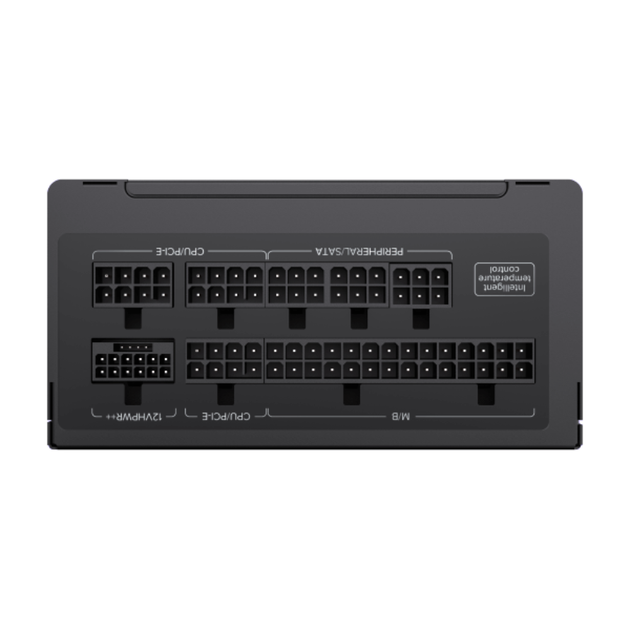 Блок живлення SFX GameMax GS-650G 650 Вт 120 мм Чорний - зображення 7