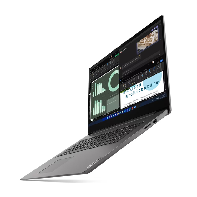 Ноутбук 17.3" Lenovo V17 G4 IRU/i3-1315U/16/512/Intel UHD/W11P/Iron Grey (83A2001YRA) - Фото 7 Ноутбук 17.3" Lenovo V17 G4 IRU/i3-1315U/16/512/Intel UHD/W11P/Iron Grey (83A2001YRA) - изображение 7
