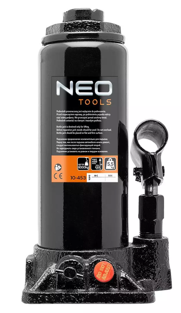 Домкрат NEO Tools 8 т 10-453 (5907558470499) - зображення 1